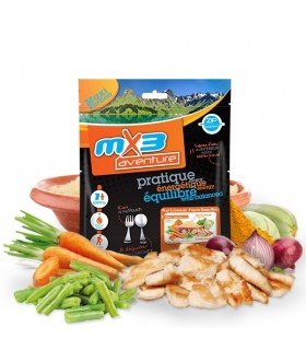 Cuscús de pollo liofilizado