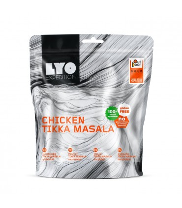 Pollo tikka masala liofilizado ración grande