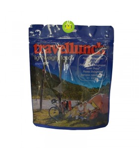 Pasta boloñesa con carne de ternera liofilizada