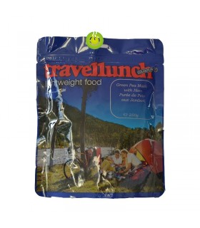 Puré de guisantes con jamón liofilizado doble ración