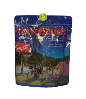 Pasta con salsa cremosa de hierbas liofilizada doble ración