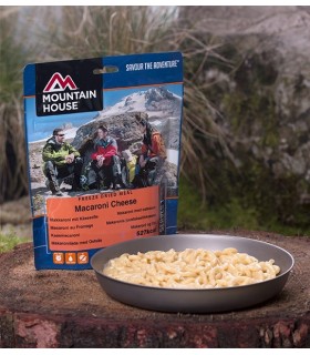 Macarrones con queso liofilizado