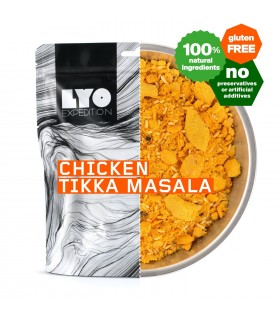 Pollo tikka masala liofilizado 