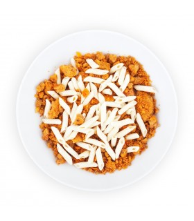 Macarrones boloñesa liofilizada